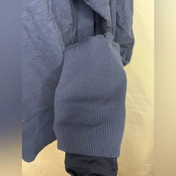 Bobi Los Angeles Turtleneck Tee in color “Coast”, size Large, BNWT - Picture 5 of 8